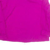 Womens Blouse Pink Collared Long Sleeve M