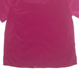 MAGGIE SWEET Embroidered Womens Top Maroon Floral S