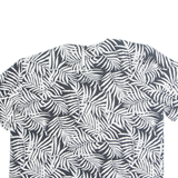 Womens Printed Top Black Floral L