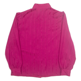 Womens Shirt Pink Collared Long Sleeve L