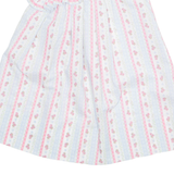 Womens Printed Blouse Blue Sleeveless Striped S