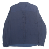 ZARA Womens Blouse Blue Long Sleeve M