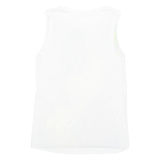 ZARA Womens Printed Vest White Crazy Pattern M