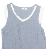 Womens Vest Grey V-Neck M