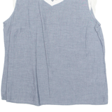 Womens Vest Grey V-Neck M
