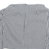 MISS SELFRIDGE Womens Off Shoulder Top Black Long Sleeve Gingham UK 8