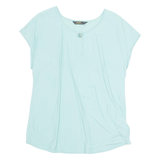 RUBY Womens Top Blue Viscose M
