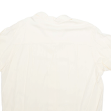 ALBERTO FABIANI Womens Shirt Yellow Collared Silk L