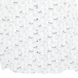 Animals Womens Printed Top White Long Sleeve Crazy Pattern L