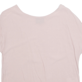 OBJECT Womens Top Pink Viscose M