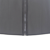 Zip Up Womens Corset Black L