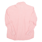 ONLY Womens Printed Shirt Pink Collared Long Sleeve Striped S