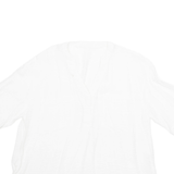 Sheer Womens Blouse White XL