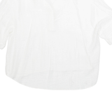 Sheer Womens Blouse White XL