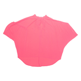 Womens Blouse Pink High Neck XL