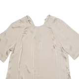 H&M Womens Top Beige M