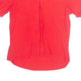 Womens Top Red V-Neck L