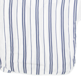 H&M Womens Printed Blouse Blue Striped L