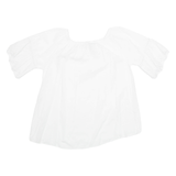 ZEBRA Womens Top White XS