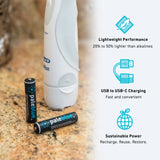 rechargeable aaa benefits