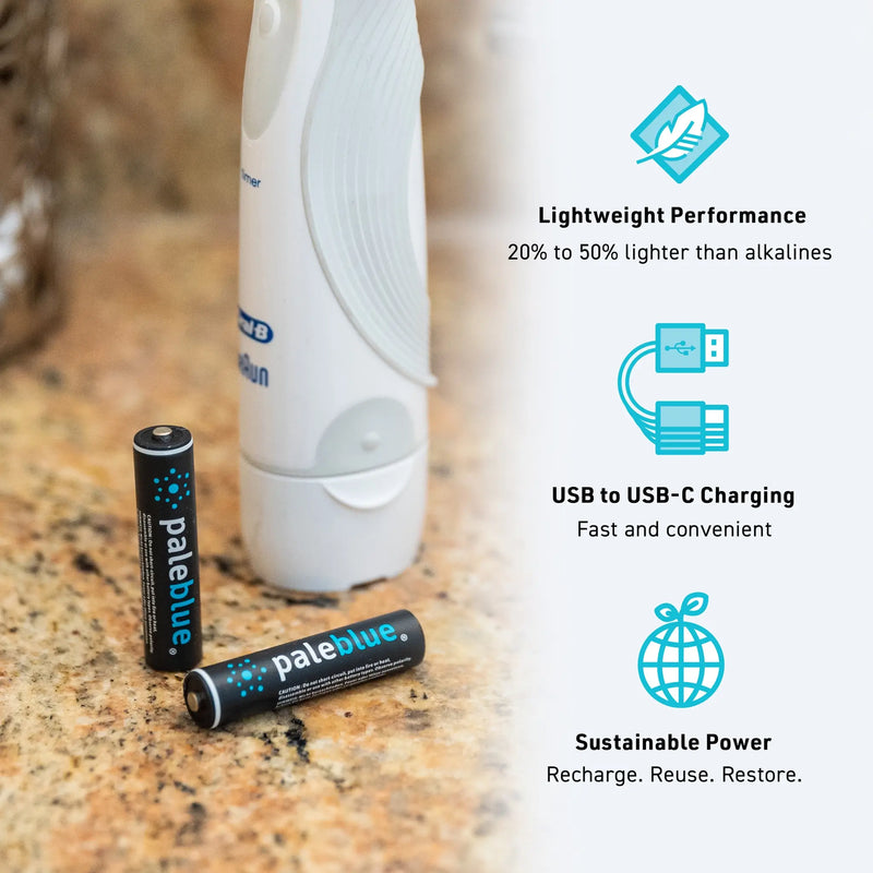 rechargeable aaa benefits