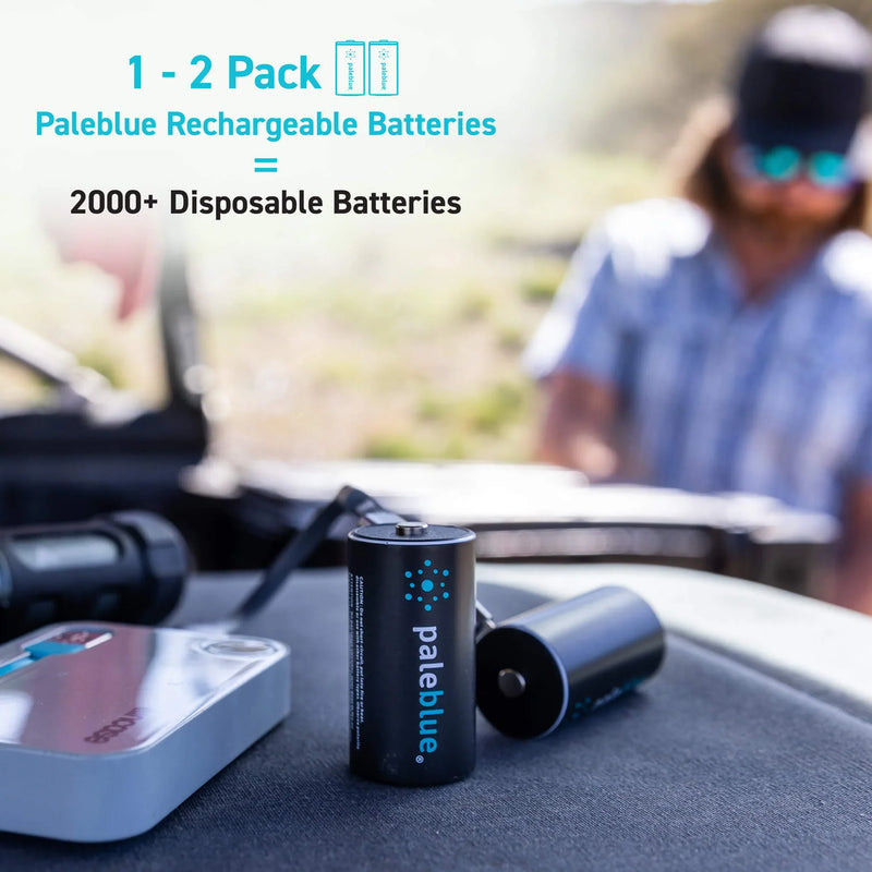 C Rechargeable Batteries with USB-C