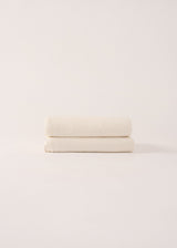 AmourLinen Linen flat sheet Linen flat sheet in White Linen flat sheet in White
