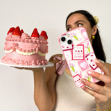 Bubblegum Pink Love Letters iPhone 13 Pro Case