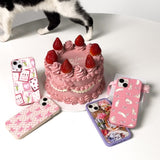 Bubblegum Pink Purrfection iPhone 11 Case