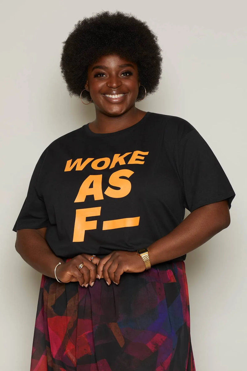 Woke As F T-Shirt (Black)