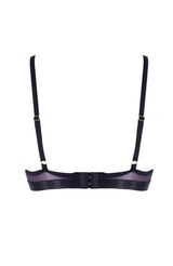 Lustrous Sheer Triangle Bralette