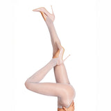 LECHERY® LUSTROUS SILKY SHINY 40 DENIER STIRRUP TIGHTS • GREY