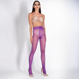 LECHERY® LUSTROUS SILKY SHINY 20 DENIER PANTYHOSE • PURPLE