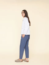 Pants Rex Pant Washed-Bleu