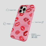 Bubblegum Pink XOXO iPhone 15 Pro Max Case