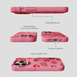 Bubblegum Pink XOXO iPhone 15 Pro Case