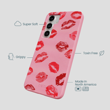 Bubblegum Pink XOXO Samsung Galaxy S25+(Plus) Case