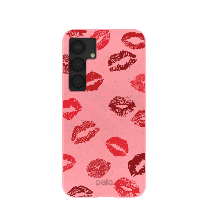 Bubblegum Pink XOXO Samsung Galaxy S25 Case