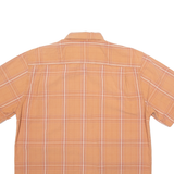 CARHARTT Mens Shirt Orange Check M
