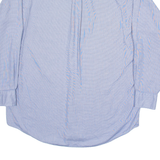 TOMMY HILFIGER Mens Shirt Blue Check Long Sleeve L