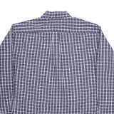 TOMMY HILFIGER Mens Shirt Blue Check Long Sleeve XL