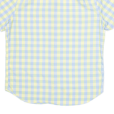 NAUTICA Mens Shirt Yellow Check M