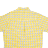CHAPS RALPH LAUREN Mens Shirt Yellow Check XL