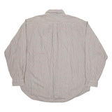 TOMMY HILFIGER Mens Shirt Brown Check Long Sleeve XL