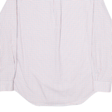 RALPH LAUREN Mens Shirt White Check Long Sleeve M
