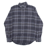 POLO RALPH LAUREN Mens Shirt Grey Check Long Sleeve M