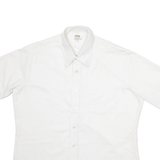 WARD Mens Plain Shirt White XL