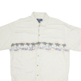 NEWPORT BLUE Mens Plain Shirt Grey XL