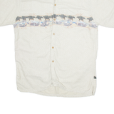 NEWPORT BLUE Mens Plain Shirt Grey XL