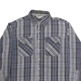 CARHARTT Mens Shirt Grey Striped Long Sleeve XL